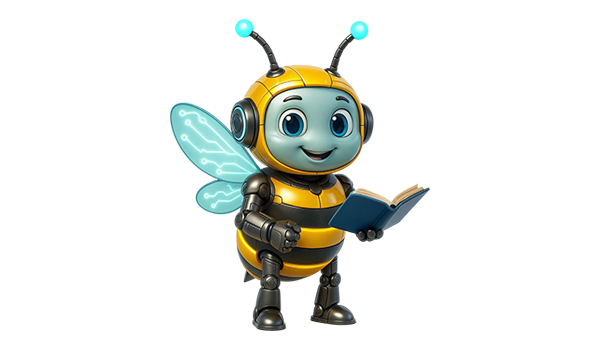 A young student learning on a tablet