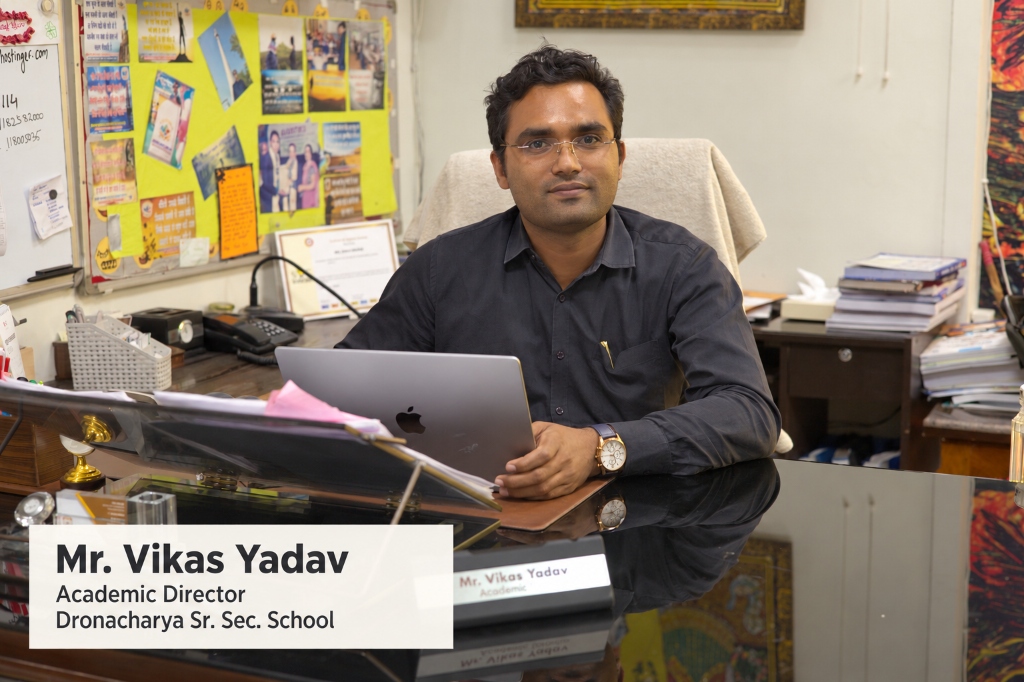 Mr. Vikas Yadav - Dronacharya Sr. Sec. School